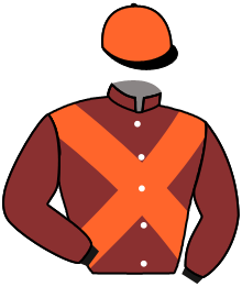 casaque portée par Crastus A. jockey du cheval de course BAIONA, information pmu ZETURF