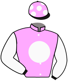 casaque portée par Veron F. jockey du cheval de course HELLO COTAI, information pmu ZETURF