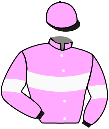 casaque portée par Bachelot T. jockey du cheval de course GABON, information pmu ZETURF