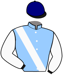 casaque portée par Lemaitre A. jockey du cheval de course VENICE, information pmu ZETURF