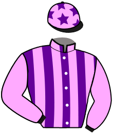 casaque portée par Lamy R. jockey du cheval de course LATINO AU CROSNIER, information pmu ZETURF