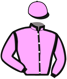 casaque portée par Gocciadoro A. jockey du cheval de course GUGLIELMO JET, information pmu ZETURF