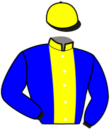 casaque portée par Collette A. jockey du cheval de course IDOLE ELDE, information pmu ZETURF