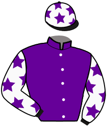 casaque portée par Raffin E. jockey du cheval de course GISARO, information pmu ZETURF