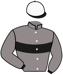 casaque portée par Marie H. jockey du cheval de course JEU DECISIF, information pmu ZETURF