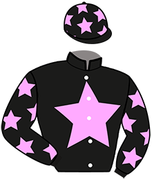 casaque portée par Duveau Max. jockey du cheval de course KIR NORMAND, information pmu ZETURF