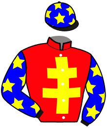 casaque portée par Verva M. jockey du cheval de course ME AND YOU, information pmu ZETURF