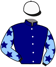 casaque portée par Depuydt Kri. jockey du cheval de course LUCKY BOY VERTRAC, information pmu ZETURF