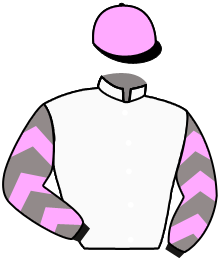 casaque portée par Pasquier S. jockey du cheval de course BATWAN, information pmu ZETURF