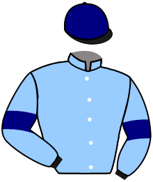 casaque portée par James S. jockey du cheval de course SPYCATCHER, information pmu ZETURF