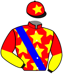 casaque portée par Piccone T. jockey du cheval de course LOVE RUSH, information pmu ZETURF