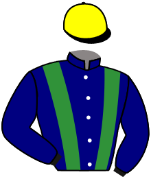 casaque portée par Pasquier S. jockey du cheval de course SNOWSOCIETY, information pmu ZETURF