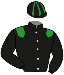 casaque portée par Guinhut F. jockey du cheval de course JAHINA VITA, information pmu ZETURF