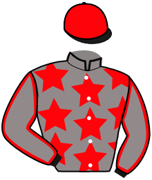 casaque portée par Julien Ren. jockey du cheval de course LORD MIL, information pmu ZETURF
