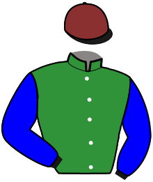 casaque portée par Thomas A. jockey du cheval de course LATINA GEDE, information pmu ZETURF casaque portée par Thomas A. jockey du cheval de course LATINA GEDE, information pmu ZETURF