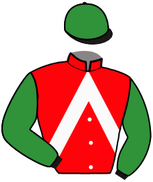 casaque portée par Gence F. jockey du cheval de course JUHELLET, information pmu ZETURF