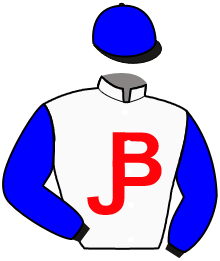 casaque portée par Rivenet L. jockey du cheval de course GRACIA MARIA, information pmu ZETURF