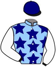 casaque portée par Grosbois Chr. jockey du cheval de course MANGA QUEEN, information pmu ZETURF casaque portée par Grosbois Chr. jockey du cheval de course MANGA QUEEN, information pmu ZETURF