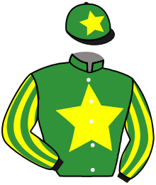 casaque portée par Cheyer Mme Per. jockey du cheval de course LALA LIGHT, information pmu ZETURF