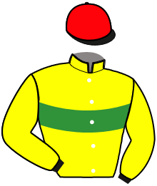 casaque portée par Le Beller Mlle E. jockey du cheval de course MARQUISE DARLING, information pmu ZETURF casaque portée par Le Beller Mlle E. jockey du cheval de course MARQUISE DARLING, information pmu ZETURF