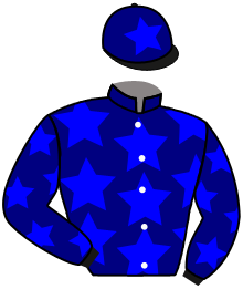 casaque portée par Marlin T. jockey du cheval de course RIKA DE LA VIS, information pmu ZETURF casaque portée par Marlin T. jockey du cheval de course RIKA DE LA VIS, information pmu ZETURF