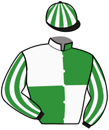 casaque portée par Clozier Eti. jockey du cheval de course JAVARI DU CHATELET, information pmu ZETURF casaque portée par Clozier Eti. jockey du cheval de course JAVARI DU CHATELET, information pmu ZETURF