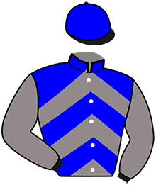 casaque portée par Castaing Mathieu Mme C. jockey du cheval de course ILOHA JIHAIME, information pmu ZETURF
