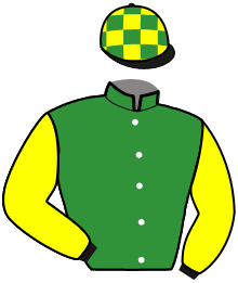 casaque portée par Gence F. jockey du cheval de course JUST HAPPY, information pmu ZETURF casaque portée par Gence F. jockey du cheval de course JUST HAPPY, information pmu ZETURF