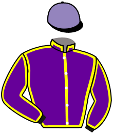 casaque portée par Bachelot T. jockey du cheval de course SASKATOON, information pmu ZETURF