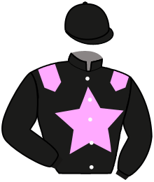 casaque portée par Enault C. jockey du cheval de course MADONE D'OCCAGNES, information pmu ZETURF
