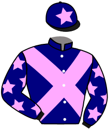 casaque portée par Gutierrez Val A. jockey du cheval de course UNAMUNO, information pmu ZETURF