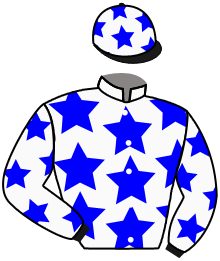 casaque portée par Sias Gio. jockey du cheval de course OLYMPE MANCINI, information pmu ZETURF