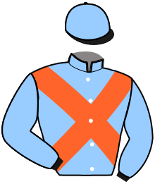 casaque portée par Dersoir-habib W. jockey du cheval de course LAKIMA ROUSSETIERE, information pmu ZETURF