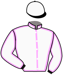 casaque portée par Bernard A. jockey du cheval de course UM ELNADIM, information pmu ZETURF