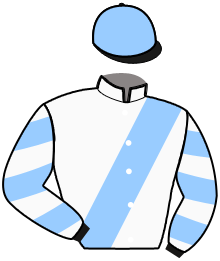 casaque portée par Feron J. Ch. jockey du cheval de course KALOU LA TRIGALE, information pmu ZETURF casaque portée par Feron J. Ch. jockey du cheval de course KALOU LA TRIGALE, information pmu ZETURF