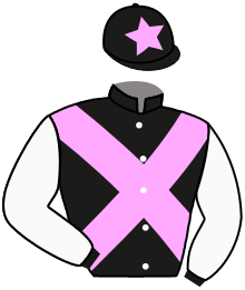 casaque portée par Levesque War. jockey du cheval de course GOT FLOWER, information pmu ZETURF