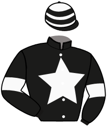 casaque portée par Krouchi M. jockey du cheval de course MADRILENE, information pmu ZETURF