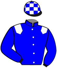 casaque portée par Krouchi M. jockey du cheval de course LUMINA DES VAUX, information pmu ZETURF