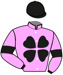 casaque portée par Lannoo Gee. jockey du cheval de course L'AMIRAL CHATAULT, information pmu ZETURF