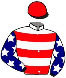 casaque portée par Mouesan H. jockey du cheval de course MADAME LABOUEYRIE, information pmu ZETURF