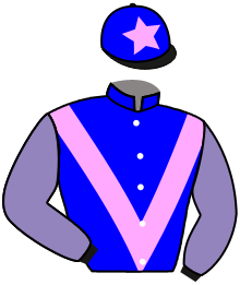 casaque portée par Topin Mme S. jockey du cheval de course ETERNIA, information pmu ZETURF