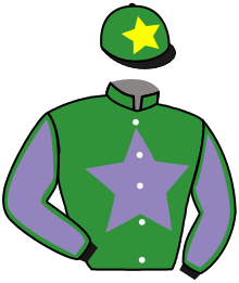 casaque portée par Grosbois Chr. jockey du cheval de course VELVET DE CANDALE, information pmu ZETURF