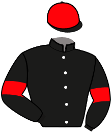 casaque portée par Gendrot A. jockey du cheval de course JUSTE APRES, information pmu ZETURF