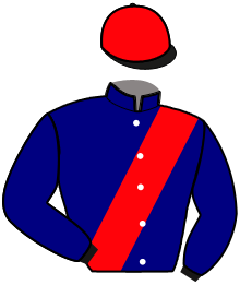 casaque portée par Bazire N. jockey du cheval de course MADIBA MARBEN, information pmu ZETURF