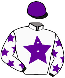 casaque portée par Lebourgeois Y. jockey du cheval de course LATINO WIND, information pmu ZETURF