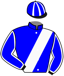 casaque portée par Freret P. jockey du cheval de course LONA DE CHAP, information pmu ZETURF
