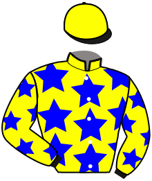 casaque portée par Thonnerieux K. jockey du cheval de course LET'S GO D'AIRZA, information pmu ZETURF