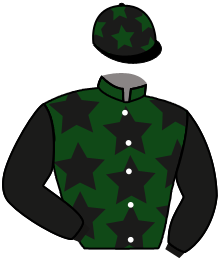 casaque portée par Gutierrez Val A. jockey du cheval de course MAMOUN DE BOZOULS, information pmu ZETURF