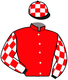 casaque portée par Bazire P. jockey du cheval de course BATURHAN, information pmu ZETURF
