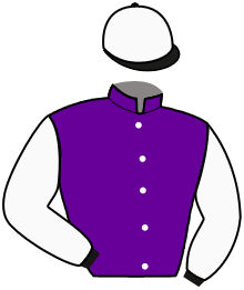 casaque portée par Bachelot T. jockey du cheval de course UNE FRAGRANCE, information pmu ZETURF